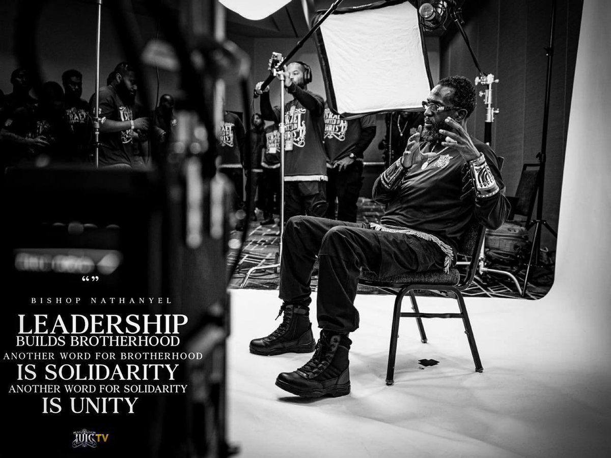 IUICOfficial's tweet photo. “Leadership builds brotherhood, another word for brotherhood is solidarity, another word for Solidarity is Unity! https://t.co/GKB9UWhsyF