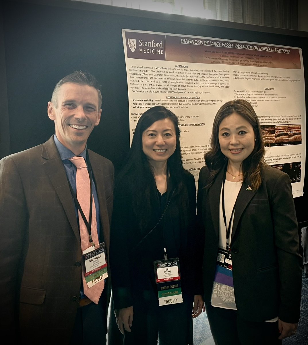 Viviane S. Sassaki RVT,RDMS,RPVI, MD(Brazil) (@vivianeskw) on Twitter photo I have the honor to work with Dr Fukaya and Dr Leeper, some of the greatest in the vascular medicine ❤️ thank you for the opportunity Dr Fukaya 🥰 <a href="/StanfordVasc/">Stanford Vascular</a> <a href="/SVM_tweets/">Society for Vascular Medicine | SVM</a> #vasculitis #vascularmedicine <a href="/EriFukayaMD/">Eri Fukaya</a> <a href="/NickLeeper78/">Nick Leeper</a> I have the honor to work with Dr Fukaya and Dr Leeper, some of the greatest in the vascular medicine ❤️ thank you for the opportunity Dr Fukaya 🥰 <a href="/StanfordVasc/">Stanford Vascular</a> <a href="/SVM_tweets/">Society for Vascular Medicine | SVM</a> #vasculitis #vascularmedicine <a href="/EriFukayaMD/">Eri Fukaya</a> <a href="/NickLeeper78/">Nick Leeper</a>