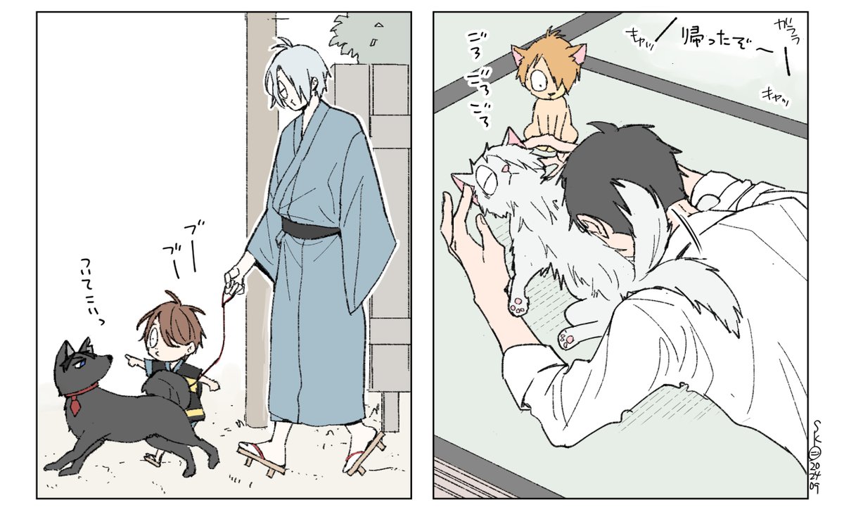 犬猫がいる生活 