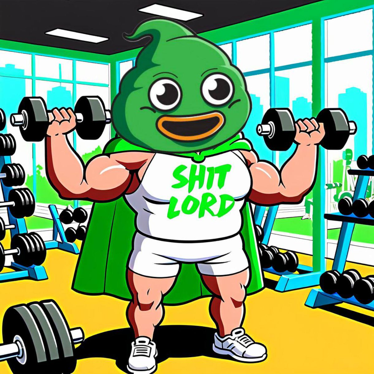 Getting some weights, ready for the ultimate PUMP #Shitlord $Lord (Don't say i didn't warn you)