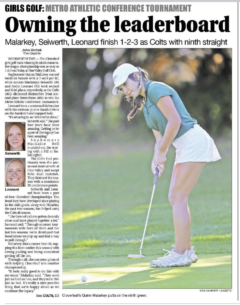 coltsladygolf's tweet photo. Proud of these ladies - and their accomplishments!  😂🍀 https://t.co/3E0GQUex9y