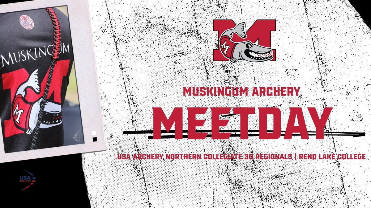 Muskingum Athletics (@fightingmuskies) on Twitter photo 🚨MEETDAY🚨
🎯<a href="/MuskieArchery/">Muskingum Archery</a>🎯
🆚: USA Archery Northern Collegiate 3D Regionals
📍: Rend Lake College
#DefendTheM <a href="/brandonhannahs/">Brandon Hannahs</a> <a href="/WHIZscores/">WHIZ Sports</a> <a href="/Orbit907News/">Orbit Media</a> <a href="/DresdenBuzz/">dresdenbuzz</a> <a href="/AVCSCORES/">AVC Sports</a> <a href="/OHAthleticConf/">Ohio Athletic Conference</a> 🚨MEETDAY🚨
🎯<a href="/MuskieArchery/">Muskingum Archery</a>🎯
🆚: USA Archery Northern Collegiate 3D Regionals
📍: Rend Lake College
#DefendTheM <a href="/brandonhannahs/">Brandon Hannahs</a> <a href="/WHIZscores/">WHIZ Sports</a> <a href="/Orbit907News/">Orbit Media</a> <a href="/DresdenBuzz/">dresdenbuzz</a> <a href="/AVCSCORES/">AVC Sports</a> <a href="/OHAthleticConf/">Ohio Athletic Conference</a>