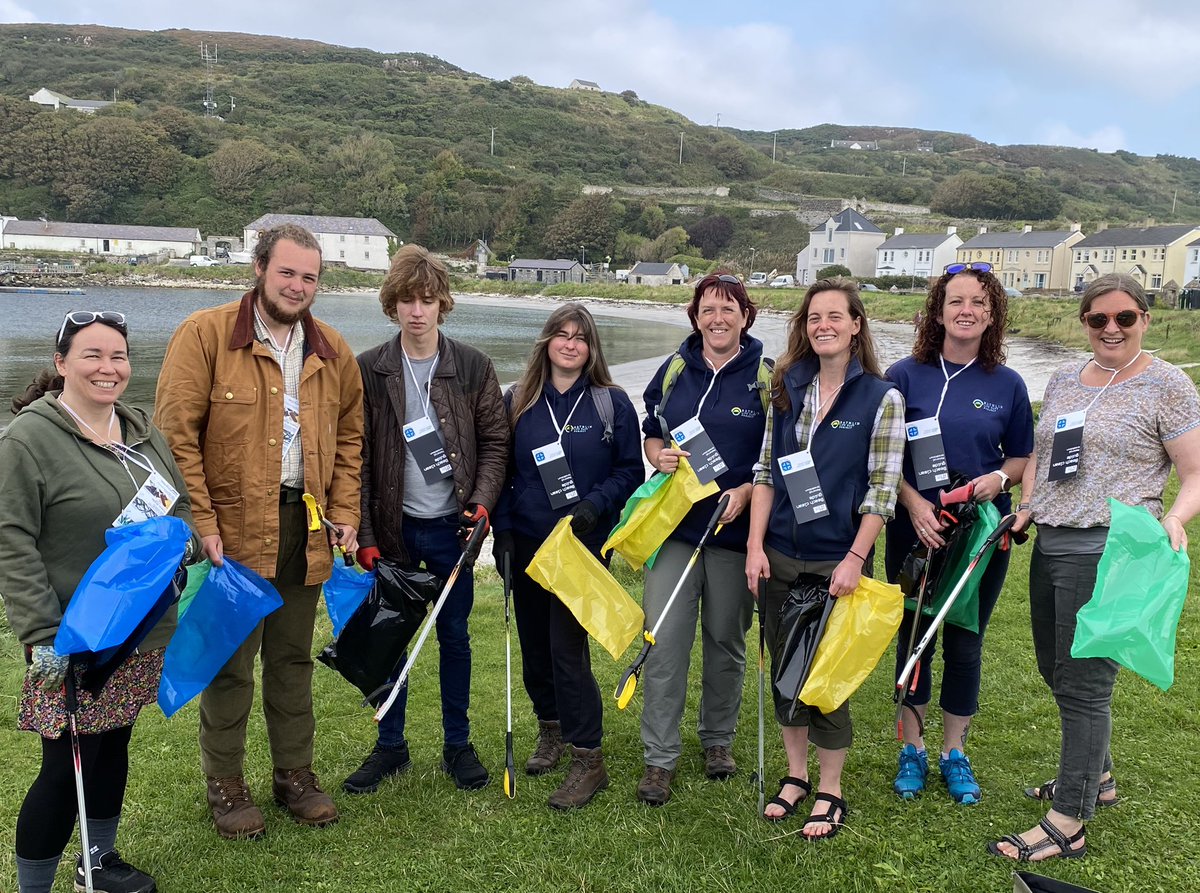 Great #BeachClean2.0 on #Rathlin today. Thanks to everyone who turned out <a href="/LIFERathlin/">LIFE Raft</a> <a href="/future_island_/">Future Island-Island</a> @DrSusannPower