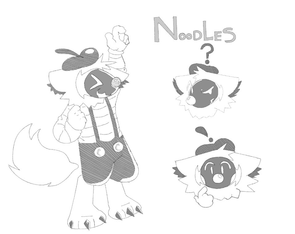 J4YXP1's tweet photo. Haven’t posted in a bit, but here’s Noodles! My Mime Protogen OC! https://t.co/uqPp5erxvA