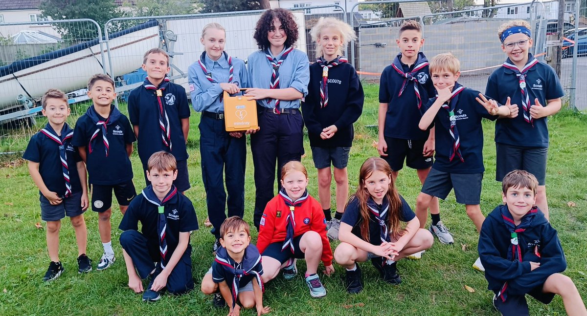 We're delighted that thanks to generous funding by <a href="/LondonHearts1/">London Hearts</a> we've been able to purchase a second AED (defib) to take with us when we're out and about on activities.

We train all of our young people and volunteers in first aid and CPR!