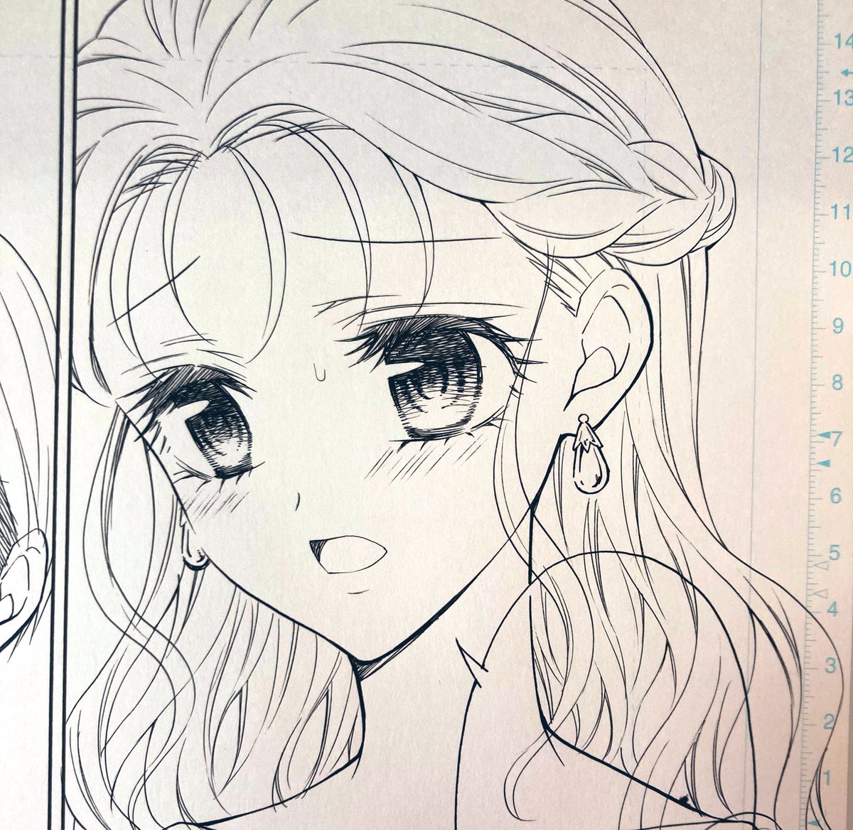 うまく描ける訳ではないけど、アナログペン入れの線が好き🖋

#アナログ絵 