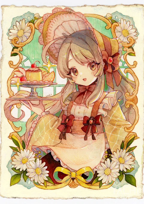 #皆さんラフと塗った後を見せてください 