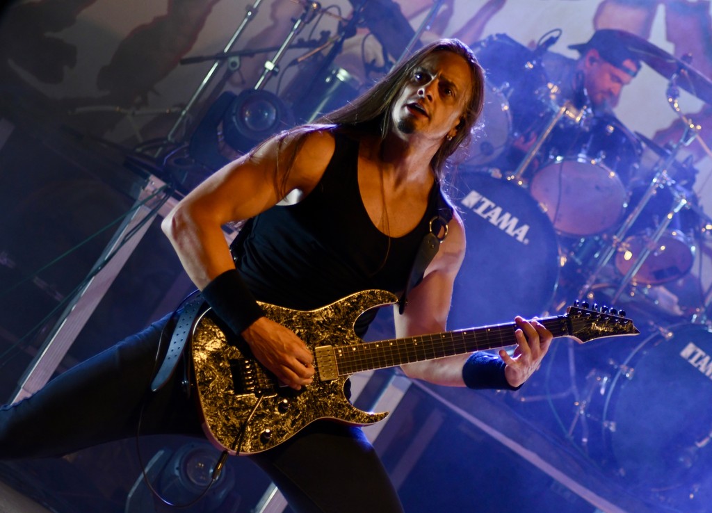 Join us in wishing a joyful birthday to our very own Gus Drax! 
Send him your warm wishes in the comment section. 🔥

📸 by Sofia Bali

#suicidalangels #thrashmetal #gusdrax