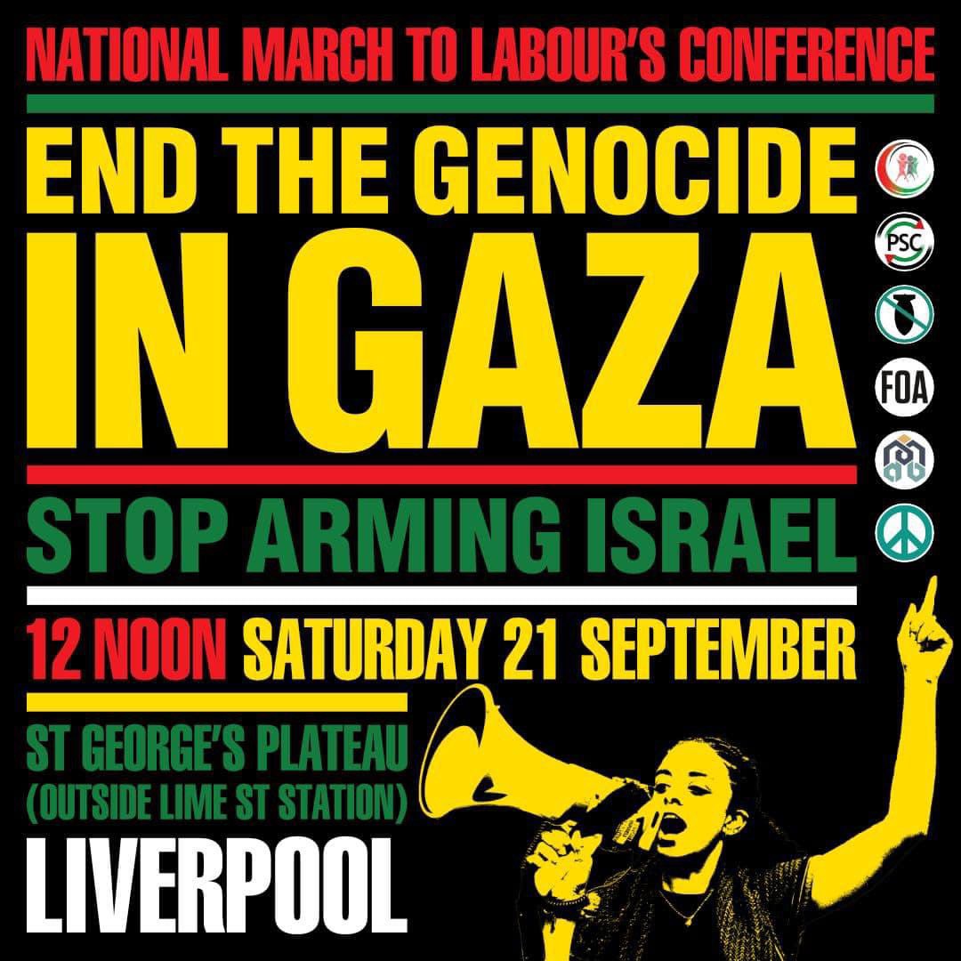 LauraPidcock's tweet photo. Important demo at Labour Party Conference today 👇🏻 https://t.co/4PCgMlJKkm