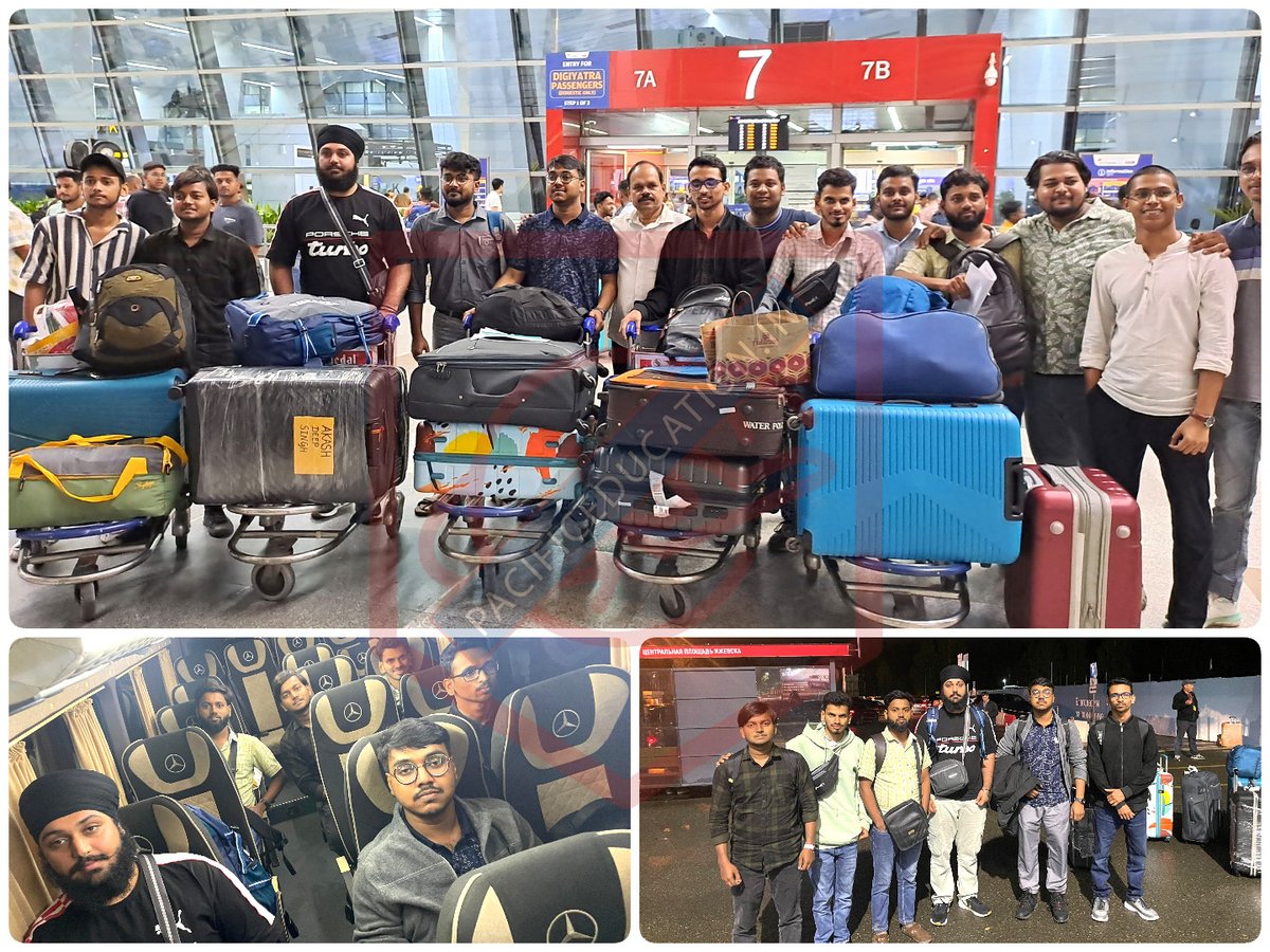 Wishing the 2nd group of students departing for Izhevsk State Medical Academy the very best of luck on this exciting journey ! 

May you embrace every challenge, learn with passion, and grow into successful doctors. 

ISMA : pacificeducation.in/izhevsk-state-…

#izhevsk #mbbsinrussia