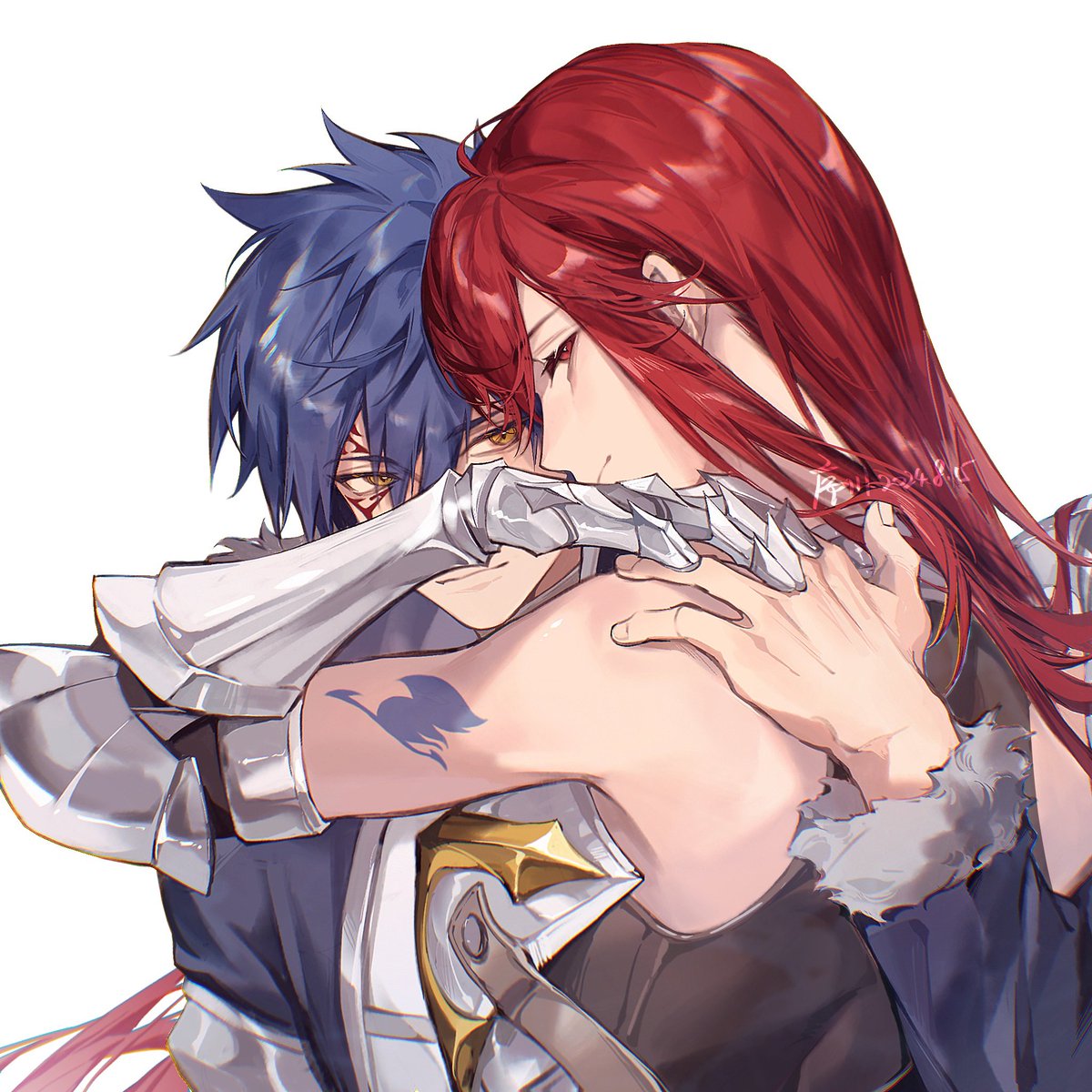 💙❤️
#FairyTail #Jerza