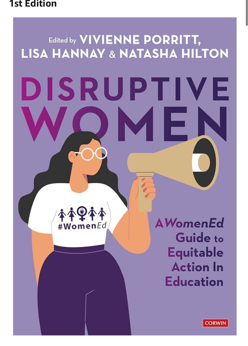Thank you leading the way <a href="/feistywomankent/">Connie Nolan</a> <a href="/WomenEd/">WomenEd 10%Braver #DisruptiveWomen</a> Book Launch. Voices showing the power of challenge to bring change.