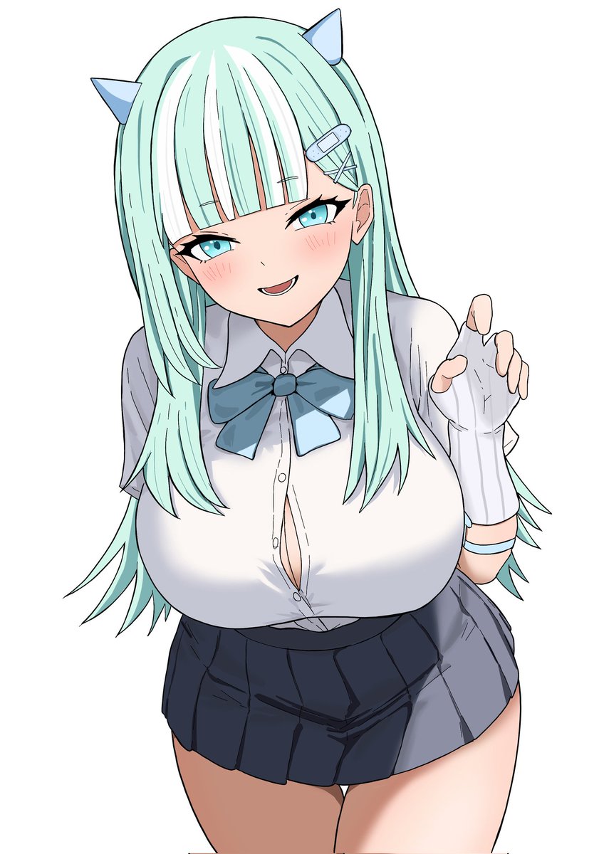 kaoen899's tweet photo. 好喜歡JK服 感謝石鍋火野郎老師接受我的委託

上次的被瓦主播說胸部要很大很大
沒問題 這次就墊高一點😌
（聽起來好像怪怪的）

#瓦來了
#瓦畫了 https://t.co/lWrIexLeVE