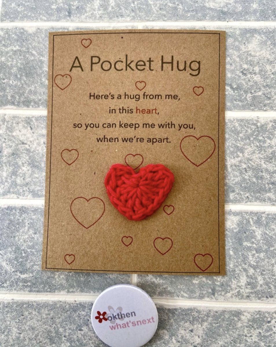 okthenwhatsnext's tweet image. It’s #loveandfriendshipday . Why not send a friendship card to a friend who lives far away, to say you’re thinking of them? The heart is a removable keepsake token or charm ❤️
Available in my #Etsy shop okthenwhatsnextcraft.etsy.com
#earlybiz #ukgiftam #ukgifthour #crochet