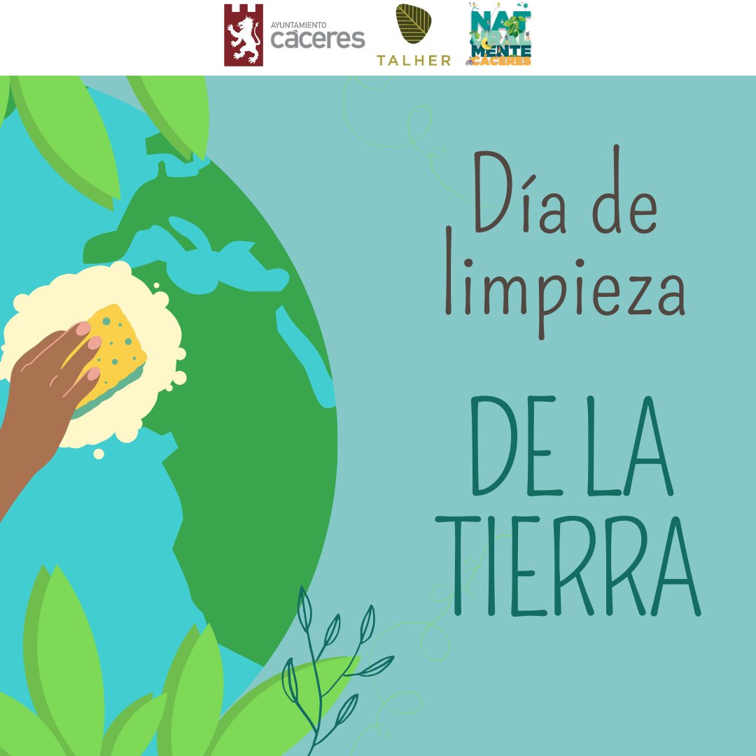 Hoy es el #DíaMundialdelaLimpiezadelPlaneta y recodemos que debemos mantener limpias nuestras zonas verdes porque la basura daña a los animales y plantas así como nuestra salud. Así que no te olvides de recoger siempre tu basura y dejarla en las papeleras.
<a href="/Ayto_caceres/">Ayuntamiento Cáceres</a> <a href="/talher/">Rafaela</a>
