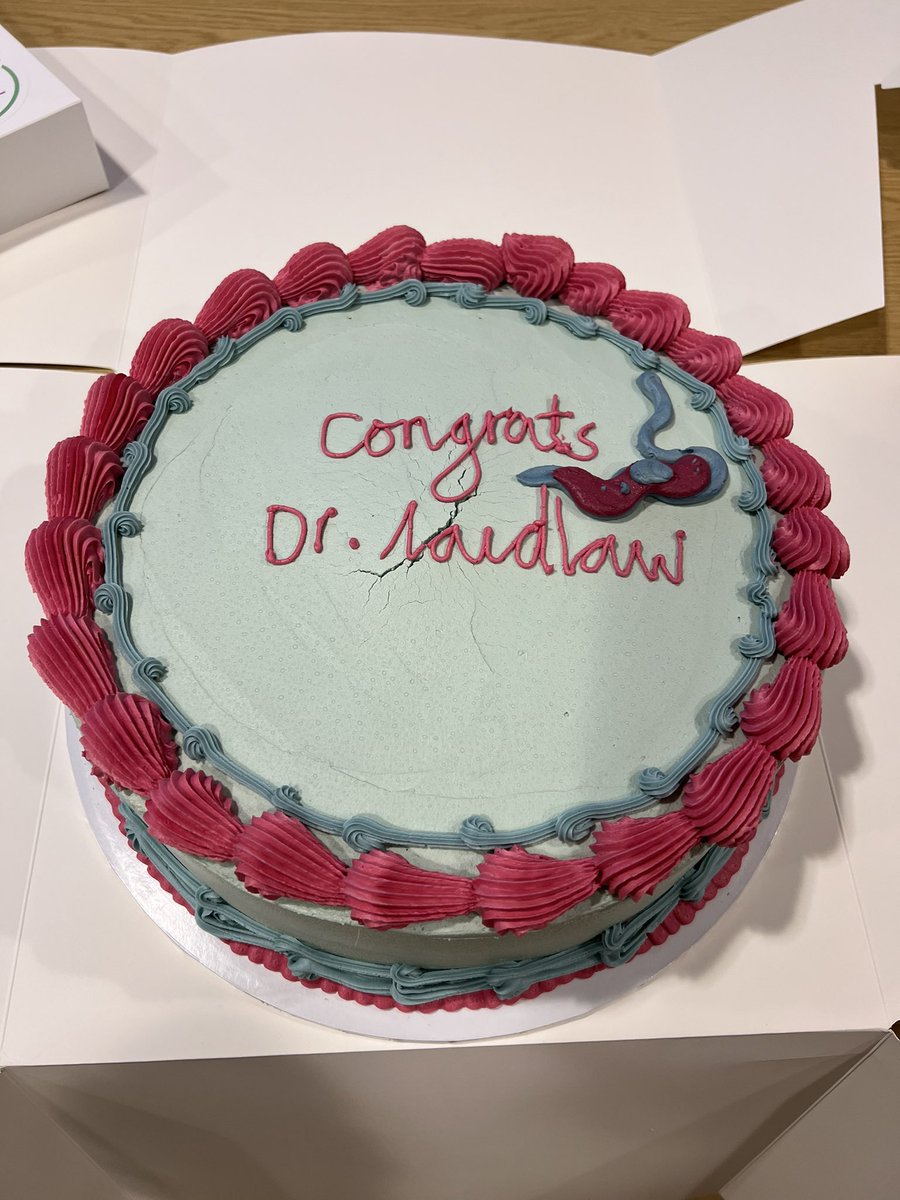 Olympia Hardy (@olympiamhardy) on Twitter photo Congratulations to Dr. Laidlaw (<a href="/Ross_IgE/">Ross Laidlaw</a>) who passed his PhD defence! I’m losing my partner in crime to his post-doc at <a href="/LUMC_Leiden/">LUMC Leiden</a> so please join me in wishing him the best of luck. Thank you Ross for everything! 🥳 N.B Thanks <a href="/plantblonde/">plantblonde</a> on Insta for the amazing vegan cake! Congratulations to Dr. Laidlaw (<a href="/Ross_IgE/">Ross Laidlaw</a>) who passed his PhD defence! I’m losing my partner in crime to his post-doc at <a href="/LUMC_Leiden/">LUMC Leiden</a> so please join me in wishing him the best of luck. Thank you Ross for everything! 🥳 N.B Thanks <a href="/plantblonde/">plantblonde</a> on Insta for the amazing vegan cake!