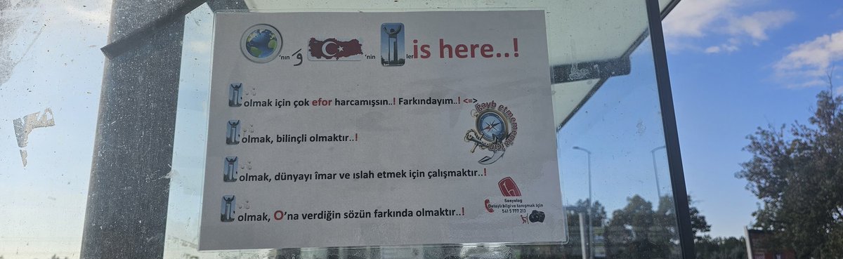 Bu sabah Beytepe durağında gördüm bu nedir🤔?