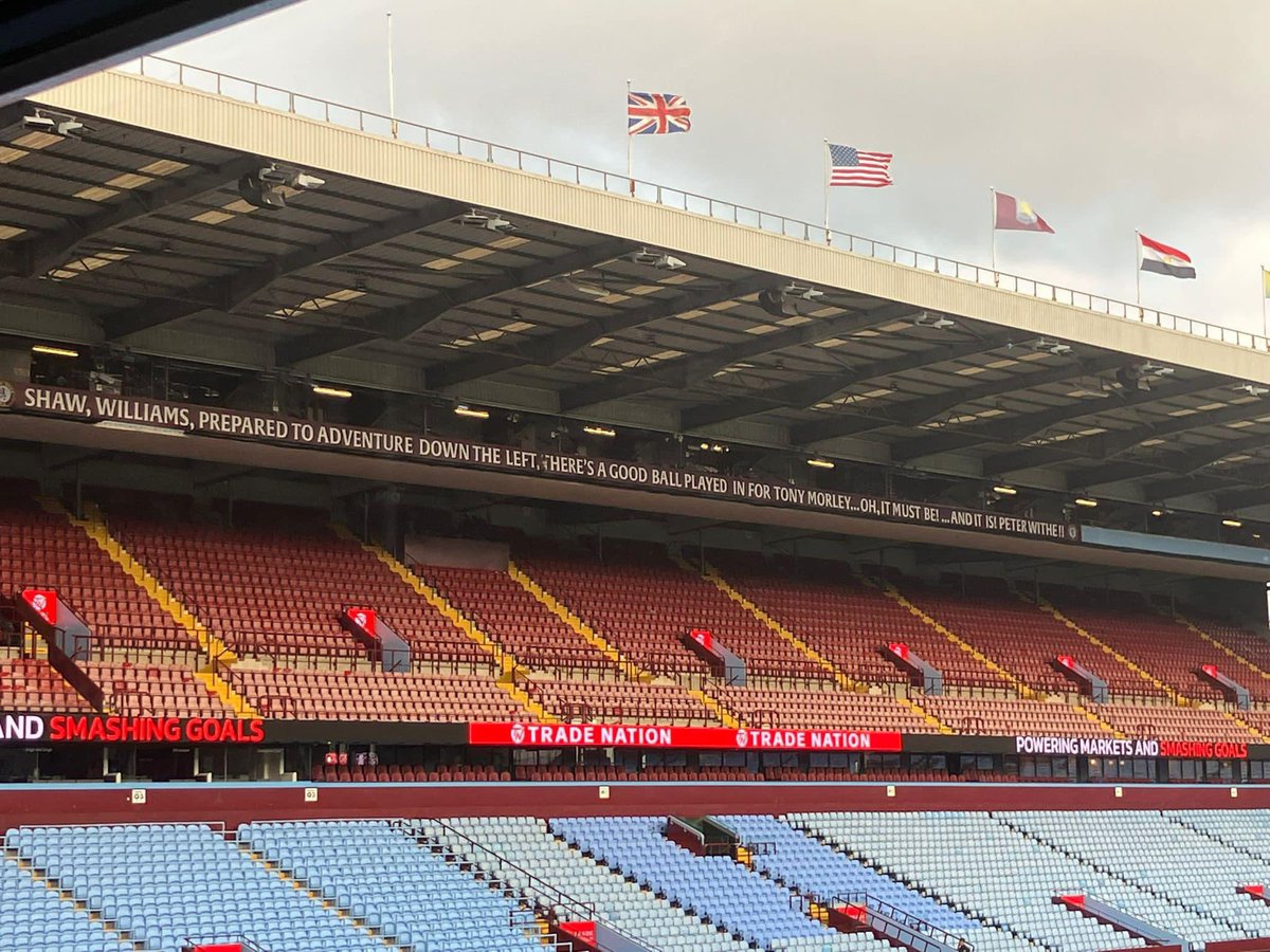 rebeccamcgrath's tweet photo. Today's match programme.😢  The Holte End and all at Villa Park  will be remembering Gary Shaw today. The Villa faithful will be singing  your song  Gary. 🎶" Gary Shaw, Gary Shaw, Gary Gary Shaw, when he gets the ball he's bound to score, Gary Gary Shaw! " 🎶💜 #avfc #wwfc https://t.co/Hl87f3V46A