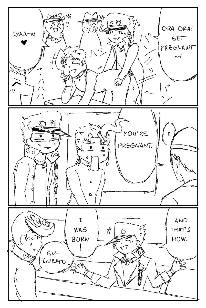 How Kujo Jouta was born
#jotakak #承花
