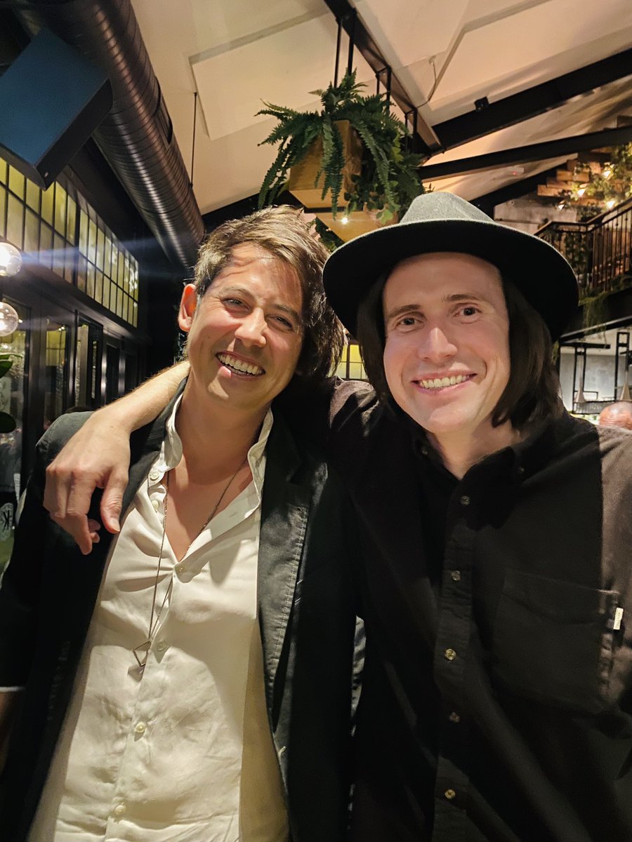 The jam that was bound to happen. Great to catch up with legend <a href="/DocJordy/">Dr Jordan Nguyen</a> . It didn’t take long for a performance of the Eagles classic ‘take it easy’ to kick the night time party into gear.