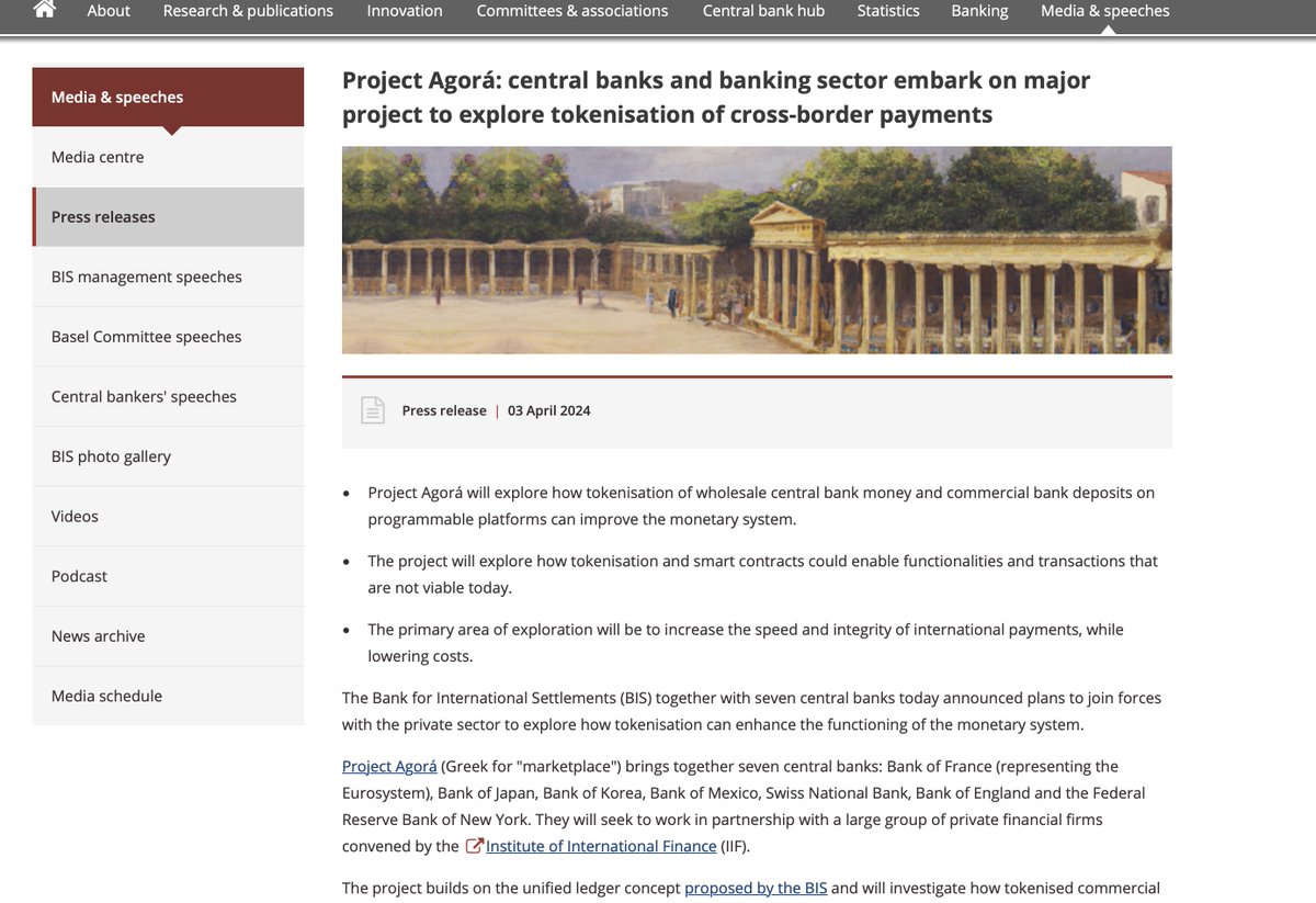 lukeTDD's tweet image. HAHHAAH YOU ARE JOKING. #Velo #Lightnet

On September 16th, Amina Bank posted a blog stating how they were selected to participate in PROJECT AGORA. BY THE @BIS_org 

BRINGING TOGETHER 7 CENTRAL BANKS: Bank of France (representing the Eurosystem), Bank of Japan, Bank of Korea,…