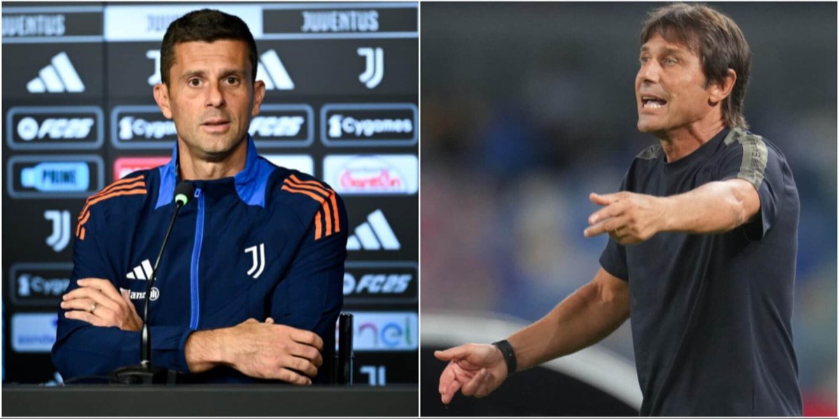 Juve-Napoli è Thiago Motta contro Conte: le mosse dei due tecnici dlvr.it/TDVt4W