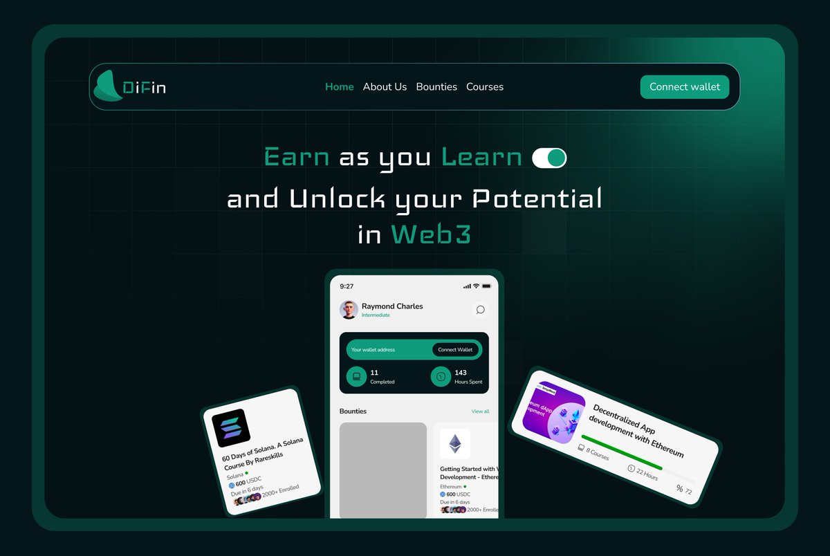 ray_ihuman's tweet image. Hey guys, check out this Web3 site hero section design

#uidesign #web3ui #herosection #userinterface