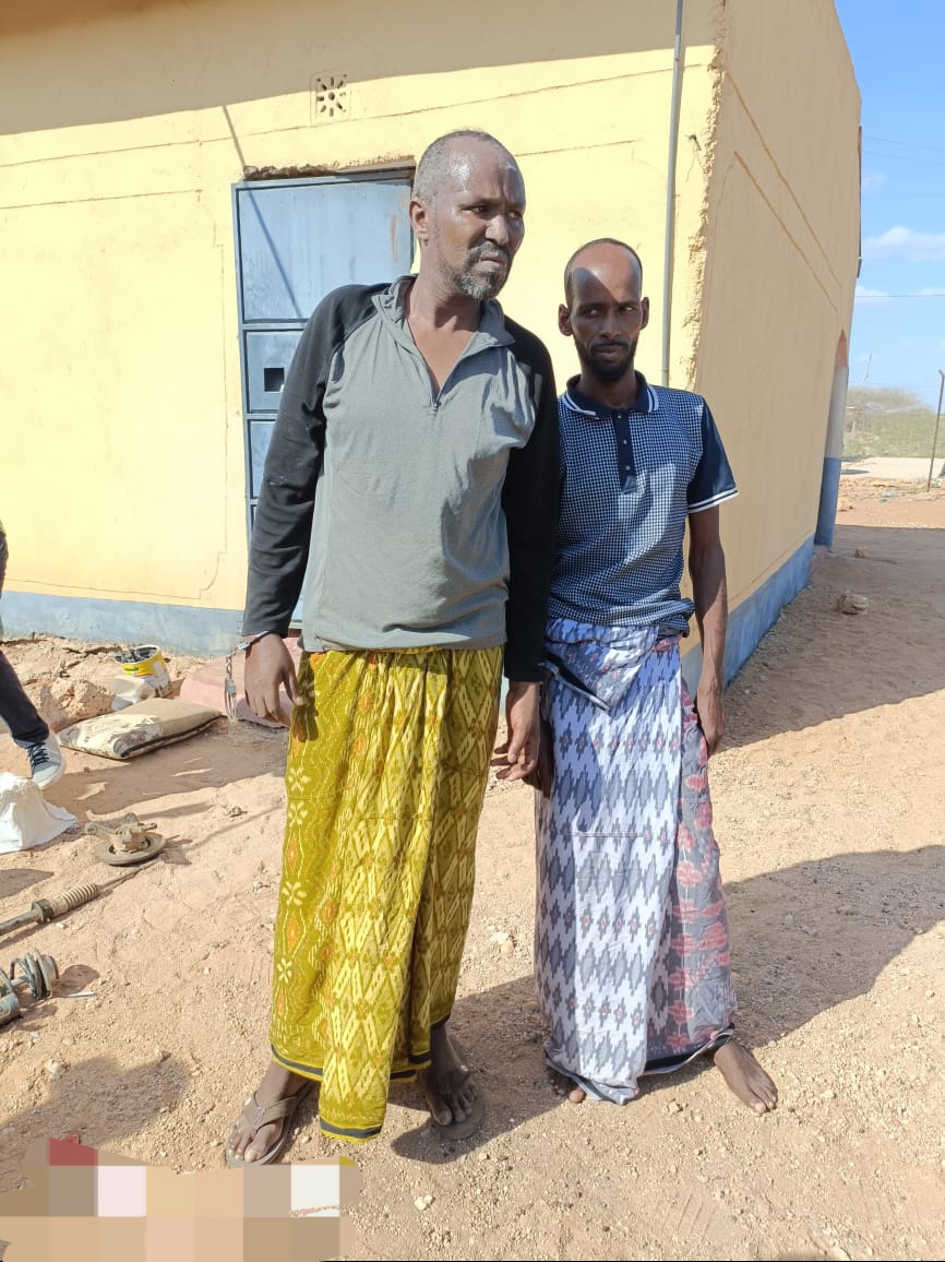 Robbery suspects apprehended by the DCI. Photo: DCI Source: Facebook