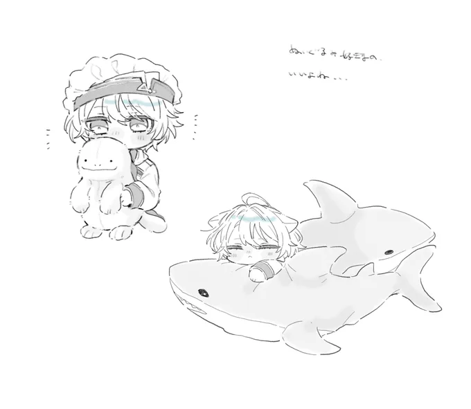 いいよね、ぬいぐるみって 