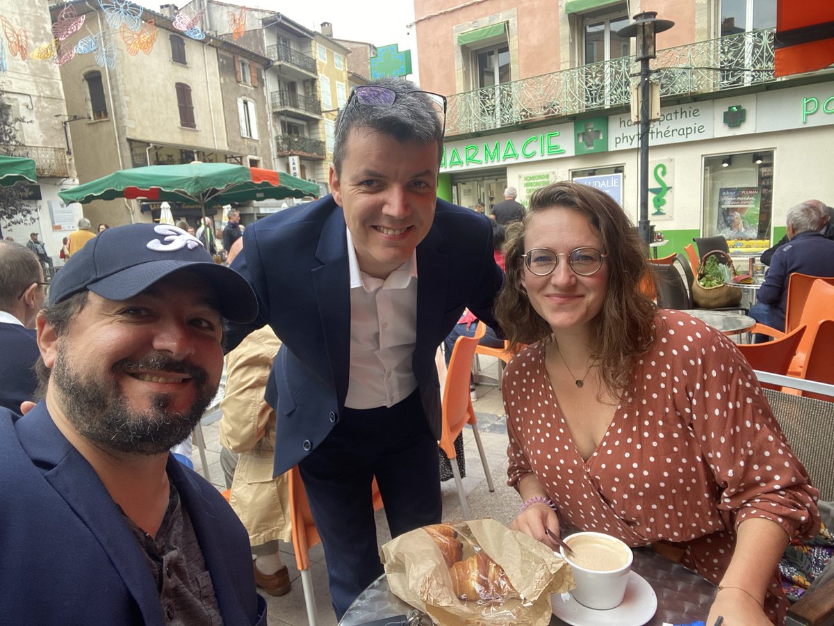 Avec <a href="/AourellDanjou/">Aourell Danjou</a> et <a href="/Greg_Berthault/">Grégory Berthault</a> pour nos journées de rentrée dans la vallée de l’Orb #autrement