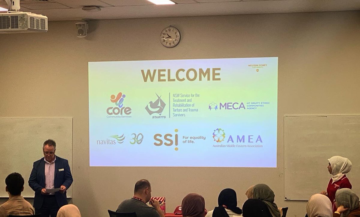 roman_abasy's tweet photo. Refugee, New and Emerging Communities Forum 2024

As a Youth Worker at CORE Community Services, I was proud to attend the Refugee, New and Emerging Communities Forum 2024 at Western Sydney University. With more than 200 participants. https://t.co/3dsJ5WhTBS