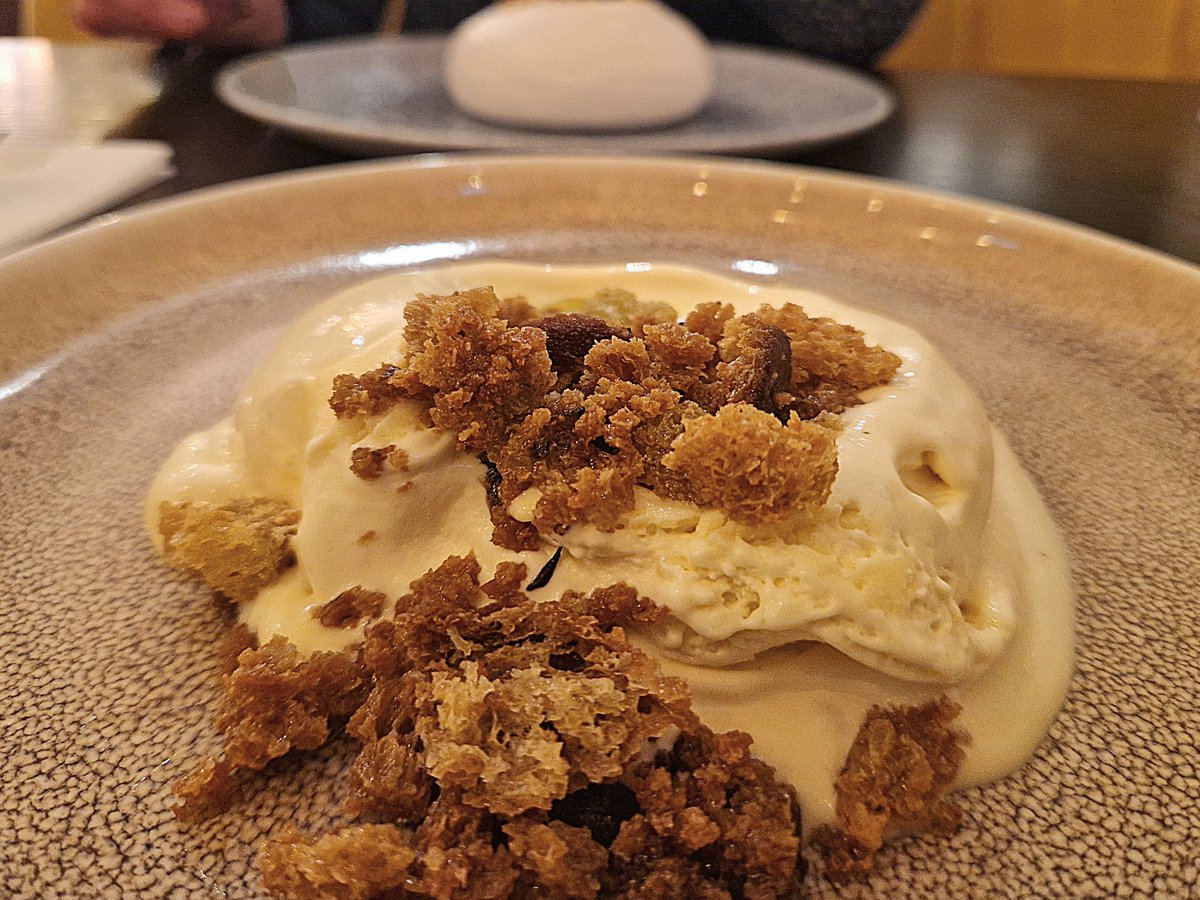 You can have empathy for restaurants closing due to the shitshow were living in

But it's only when it hits close to home &amp; your ❤️ you realise the enormity of it all

My very last course  - Focaccia Ice-cream &amp; Olive Oil

Sligo wasnt ready for World Class Food

My #TasteofSligo