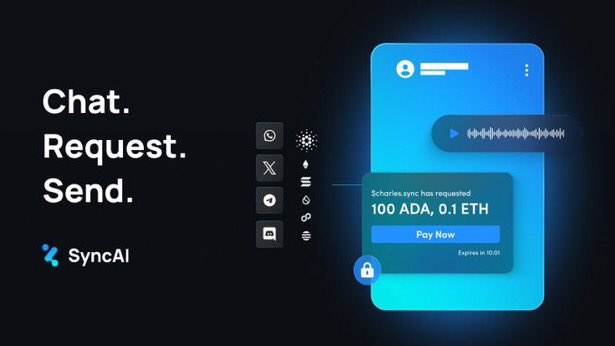 CardanoScarface's tweet photo. Ready for the #DePIN revolution⁉️
#Cardano is a leader with projects like
$WMT $IAG $DEDI $NVL $NTX $AGiX
But who’s the new kid? #SyncAI is ambitious, bridging Blockchains with #AI and socials making #DeFi seamless.
(Sign up for their testnet) ⬇️
https://t.co/ERCjU7Oqgm https://t.co/14Gfy28ltS