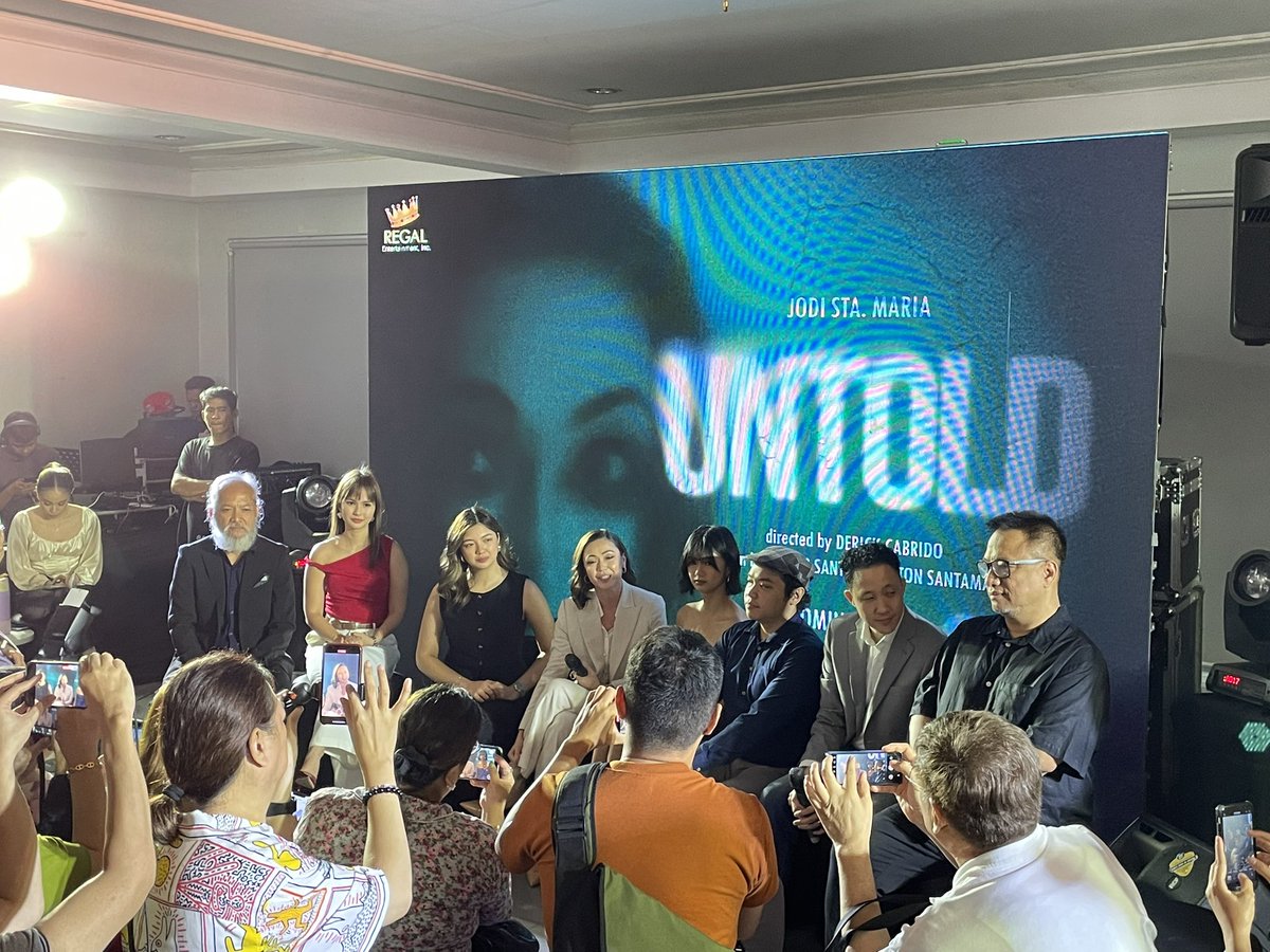 LOOK: Jodi Sta Maria headlines horror film #Untold, written and directed by “Mallari” duo Enrico Santos and Derick Cabrido. 

The film is Jodi’s first movie with Regal Entertainment, Inc. and aims to be part of this year’s Metro Manila Film Festival lineup. This also marked the