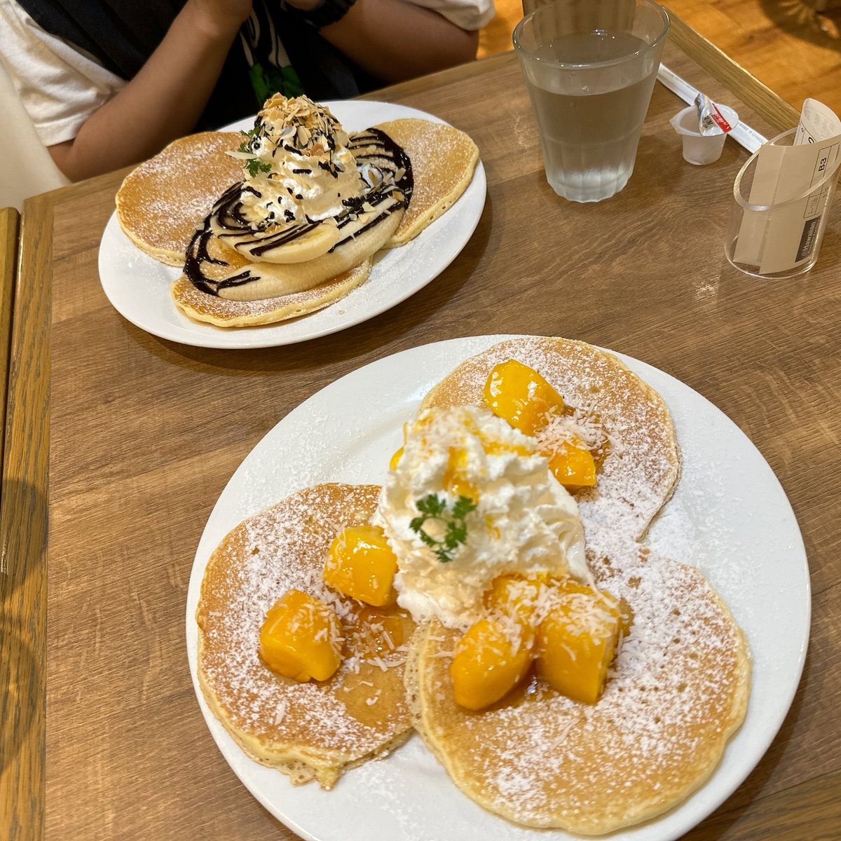 Saaayachan's tweet photo. パンケーキ食べてきました🥞
美味しかったね🤤

また遊ぼやん✌️( ◜𖥦◝ )✌️ https://t.co/7LFknbJdcb