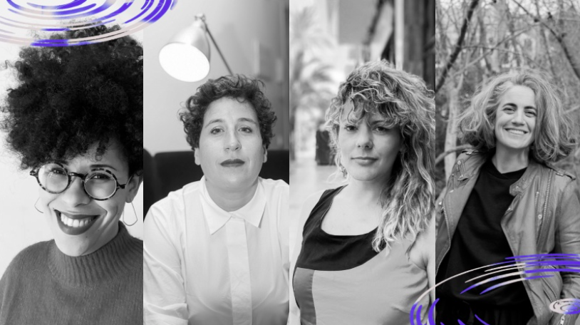 donesicinema's tweet photo. Conversación sobre igualdad y cuidados en el Festival de San Sebastián 🗣️🎦
El lunes 23 a las 11 hrs. en Tabakalera - Sala Z,@SalimaJK, @belimartinezm, Inés Nofuentes y Laza Izaguirre dialogan sobre políticas de cuidado e igualdad.  https://t.co/FbwT0xSvlW https://t.co/4dbKQvjmTL