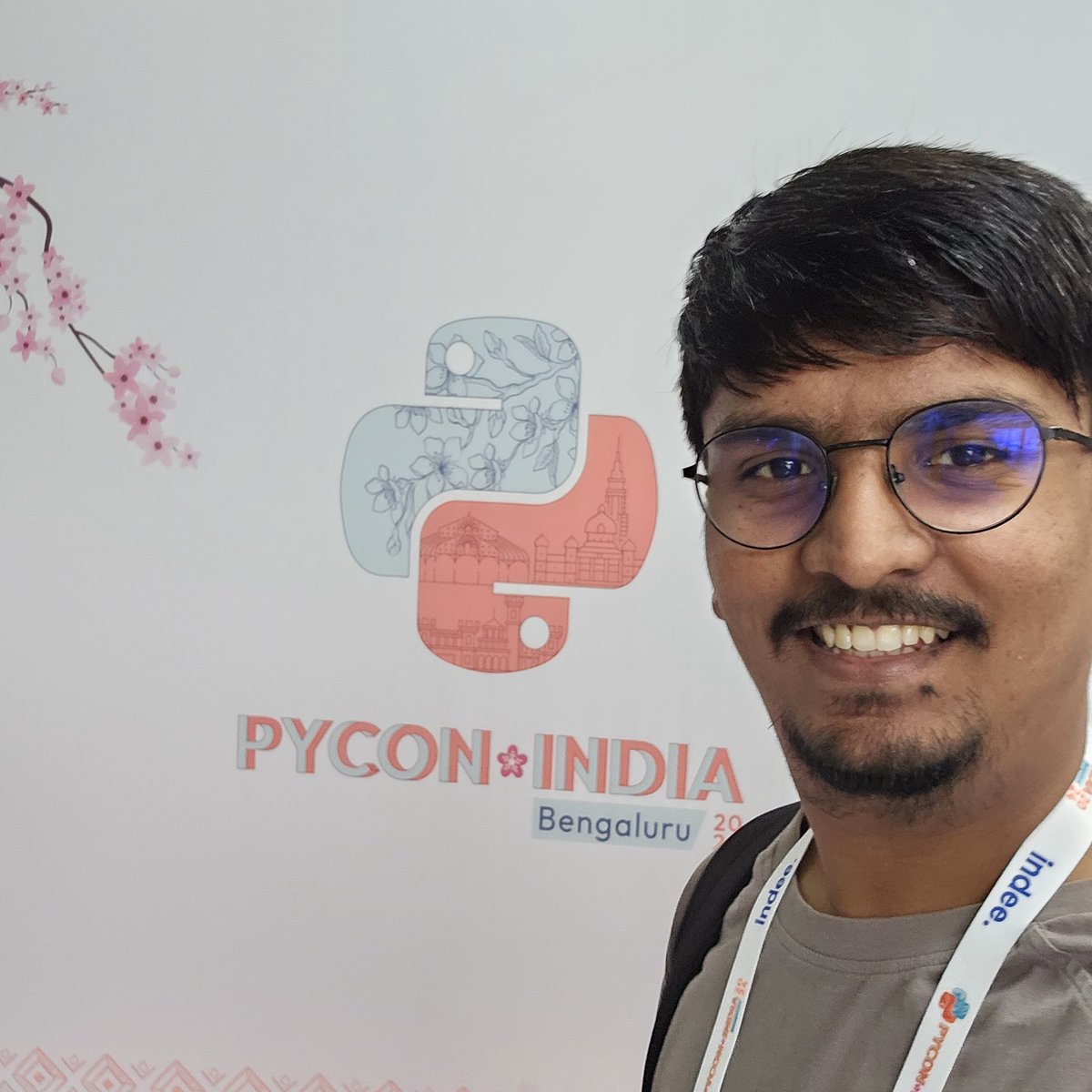 samyakbardiya's tweet image. Finally at #PyConIndia2024 ✌️