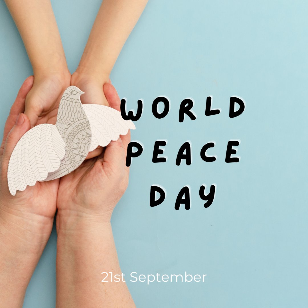 🕊️The theme for 2024 is: Cultivating a Culture of Peace 🕊️ 
This year marks the 25th anniversary of the United Nations General Assembly’s adoption of the Declaration and Programme of Action on a Culture of Peace.