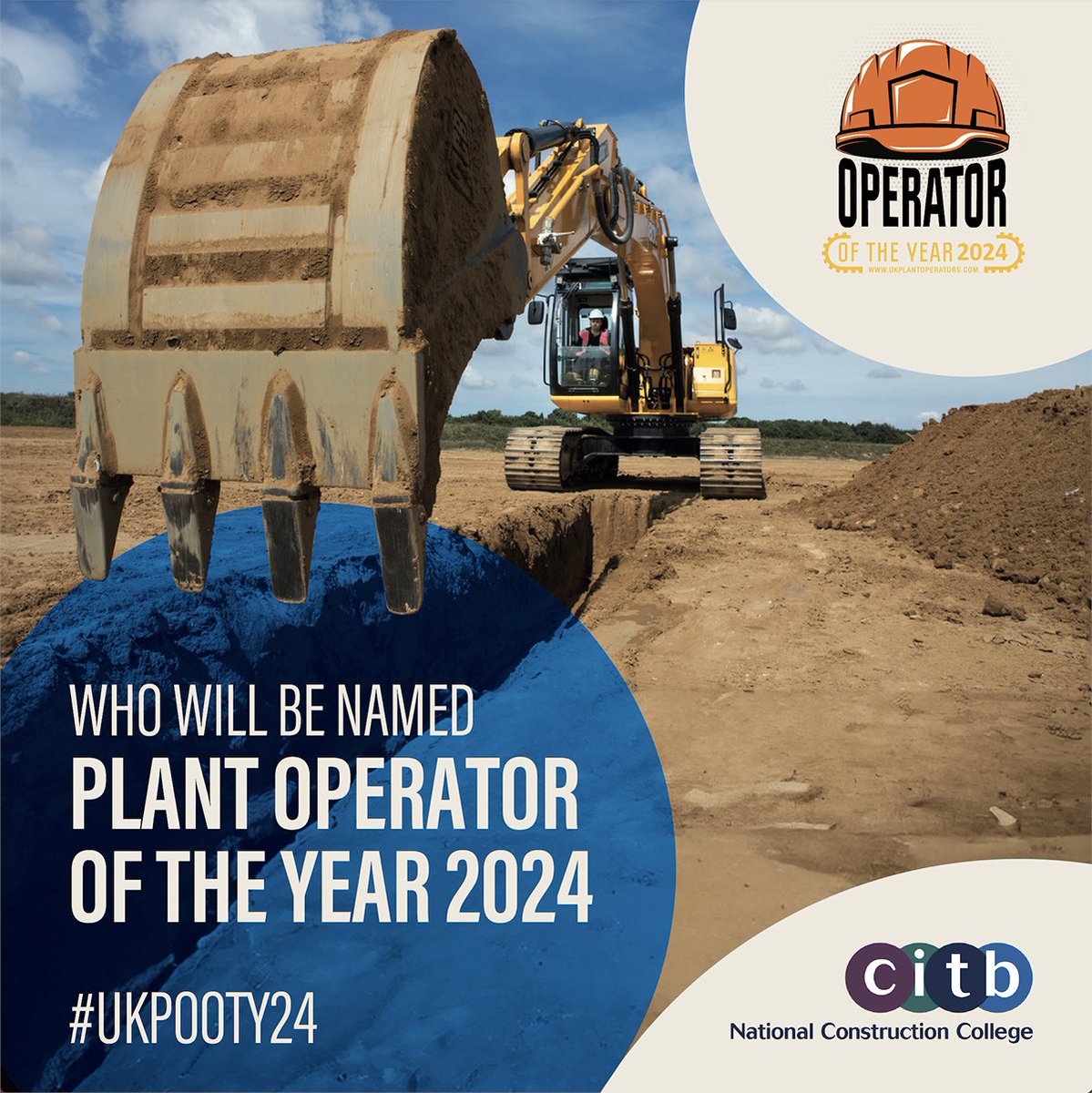 CITB_UK's tweet image. Today is the day! Who will be named Plant Operator of the Year? 👷 #UKPOOTY24 #PlantOperator @ukplantops