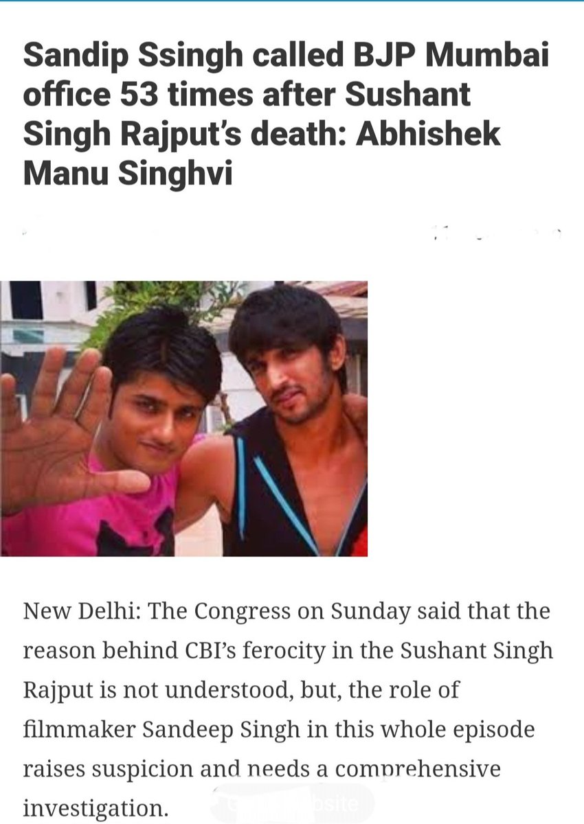 PriyaSi47091986's tweet image. Till We Get Justice 4SSR
What&apos;s it abt these 2gruesome m*rders in B&apos;wood,that not just d ruling dispensation &amp;amp; d agencies controlled by them but also entire opposition has gone #uncharacteristically radio silent! @INCIndia was gunning4 #SandipSsingh @ one point @DrAMSinghvi❓️