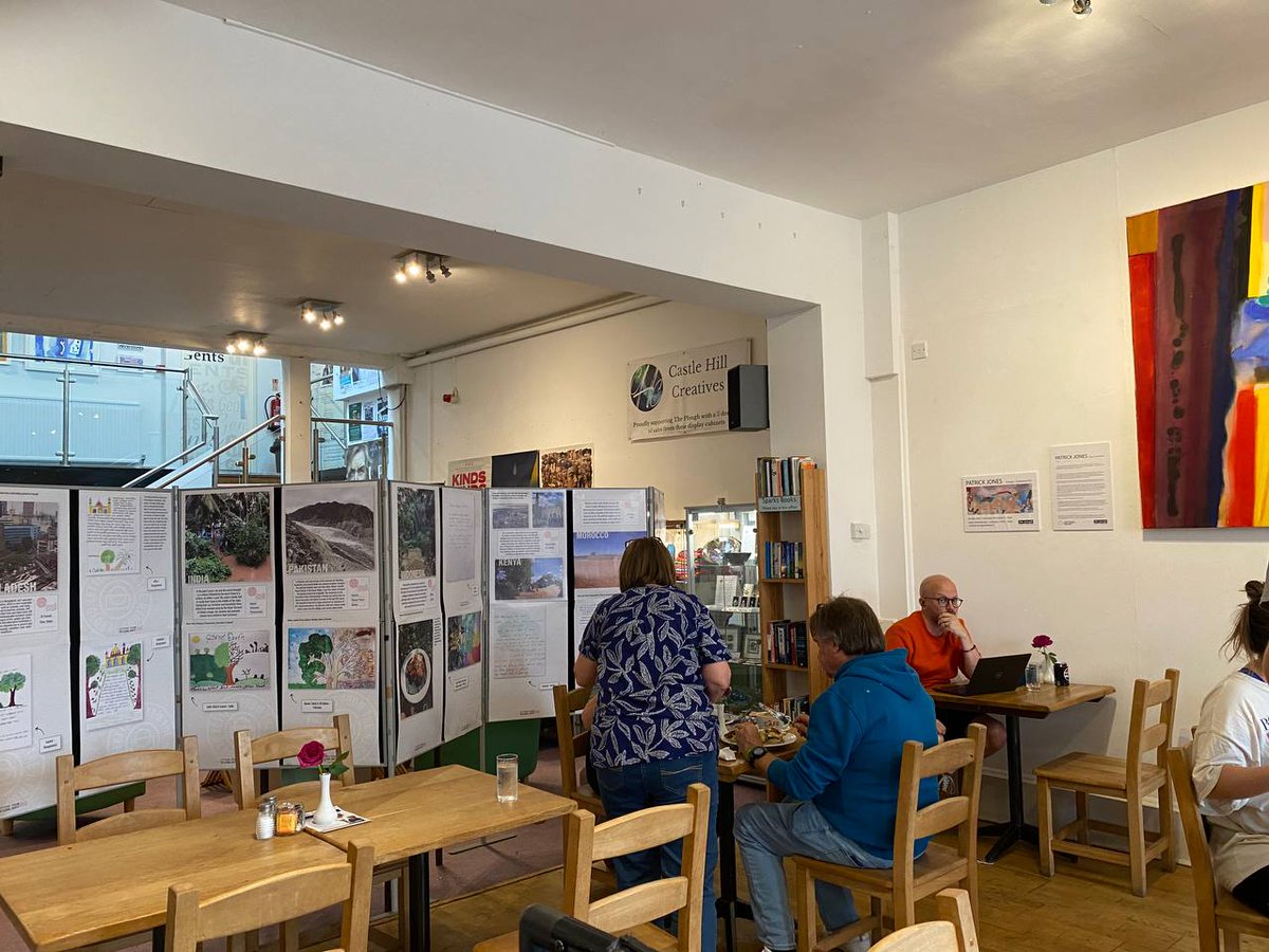 Zero Hour @zero-hour.bsky.social (@zerohour_uk) on Twitter photo 🌍 ‘Letters from the Global South’ is on tour in Devon!
Across September the exhibition has toured across Devon including <a href="/PloughArts/">The Plough Arts Centre</a>, Bideford and South Molton.
We were delighted to enjoy many visitors including local schools and world-renowned peace activist–Satish Kumar. 🌍 ‘Letters from the Global South’ is on tour in Devon!
Across September the exhibition has toured across Devon including <a href="/PloughArts/">The Plough Arts Centre</a>, Bideford and South Molton.
We were delighted to enjoy many visitors including local schools and world-renowned peace activist–Satish Kumar.