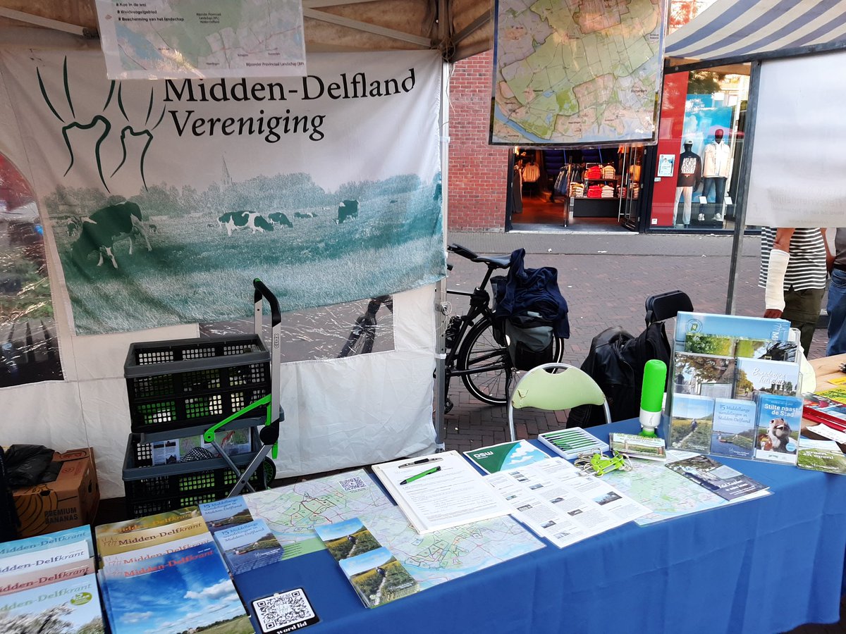Marjanne Zuijderwijk (@mzuijd35) on Twitter photo Festival Delft Fietst 💙barst los. Ze hebben er zin in, onze vrijwilligers <a href="/MiddenDelflandV/">Midden-Delfland Vereniging</a> staan met onze kraam op het Vesteplein. Wees welkom🚲🚴♂️🍂🌱 👩🌾🧑🌾🥾#delftfietst #middendelfland #21september 📷Marjanne Zuijderwijk-Meijburg <a href="/modacitylife/">Melissa & Chris Bruntlett</a> Festival Delft Fietst 💙barst los. Ze hebben er zin in, onze vrijwilligers <a href="/MiddenDelflandV/">Midden-Delfland Vereniging</a> staan met onze kraam op het Vesteplein. Wees welkom🚲🚴♂️🍂🌱 👩🌾🧑🌾🥾#delftfietst #middendelfland #21september 📷Marjanne Zuijderwijk-Meijburg <a href="/modacitylife/">Melissa & Chris Bruntlett</a>