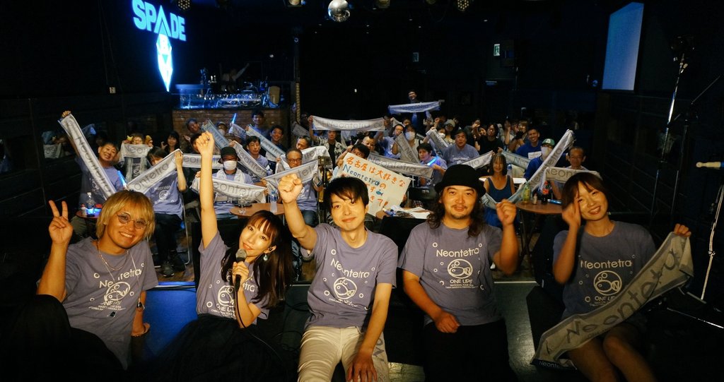Neontetra06's tweet photo. ══════════════════
全国ワンマンツアー2024「ONE UP!!!」
名古屋公演 in 新栄SPADEBOX
大成功!ありがとうございました!
2024.9.21 SAT
══════════════════
#Neontetra
#Neontetra全国ワンマンツアー https://t.co/1NE4wBlmR3
