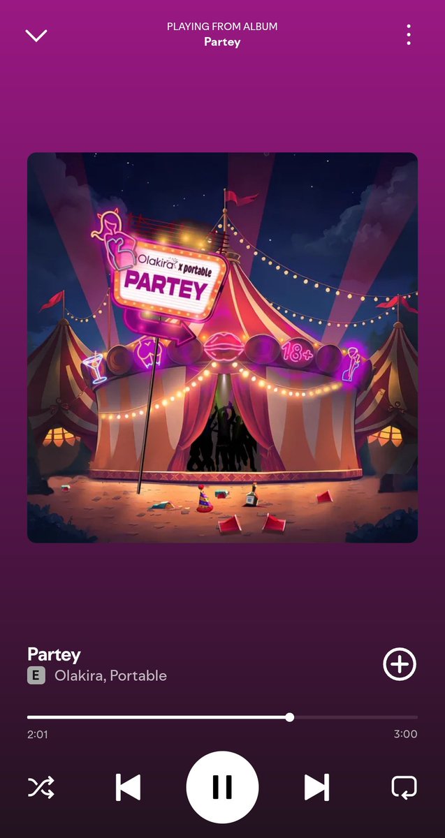 If that DJ no play Partey for your owanbe today no spray am money

stream: sndo.ffm.to/elq3r0r