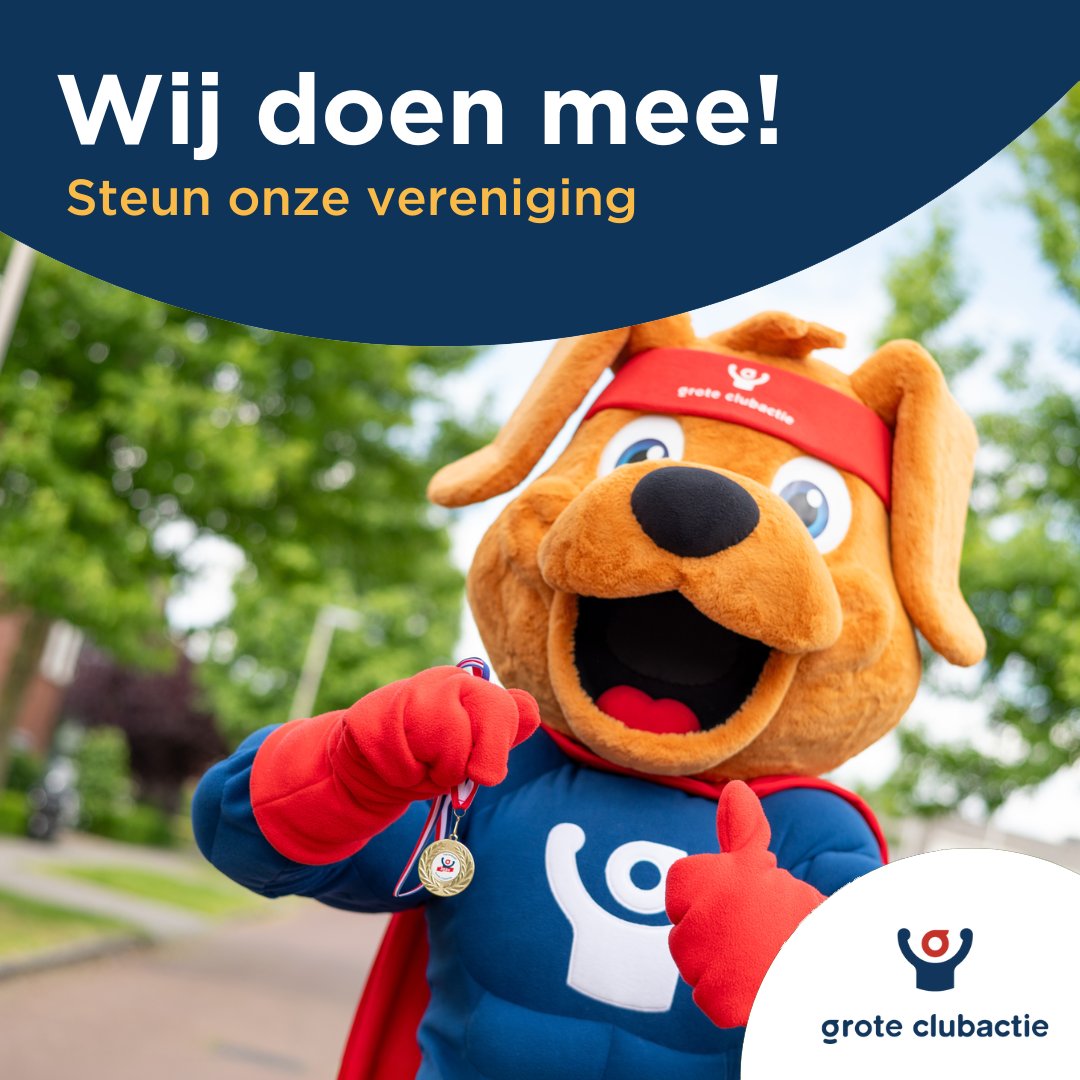 ✨ De lotenverkoop voor de Grote Clubactie is gestart. ✨ 

✅Koop loten
✅Steun onze club
✅Maak kans op 1 van de 550.000 prijzen
✅Deel dit bericht ❤️

👉 Onze loten koop je via bluehawks.nl/clubactie.

Een lot kost €3 en 80% (€ 2,40) gaat naar onze club. ⚾️🥎