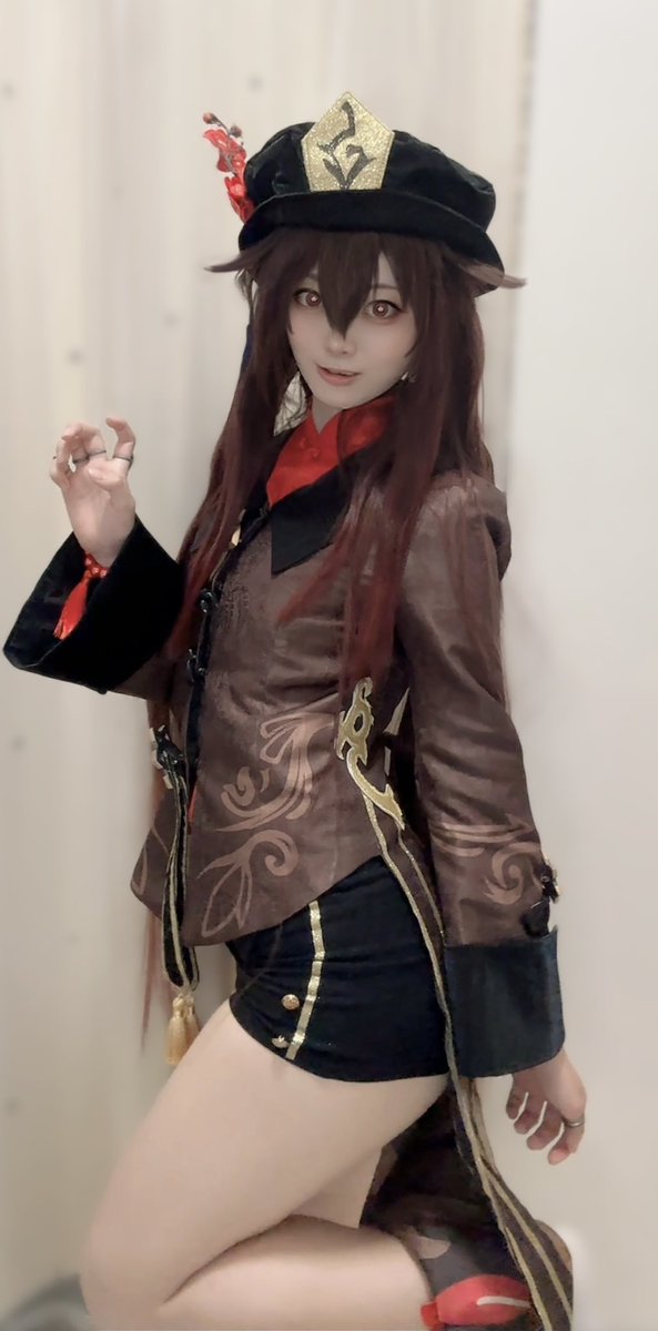 atenyaa22's tweet photo. 胡桃🔥👻
#cosplay 
#GenshinImapact https://t.co/iNKC1iq3ka