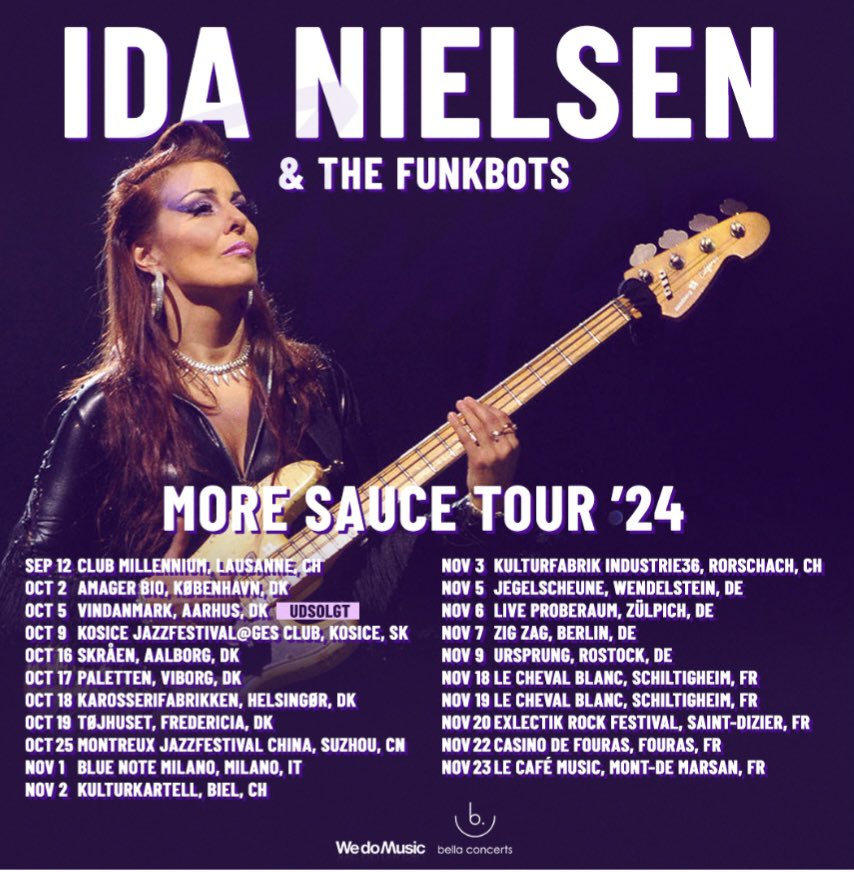 Fall dates!!! See all you Funkateers out there😘