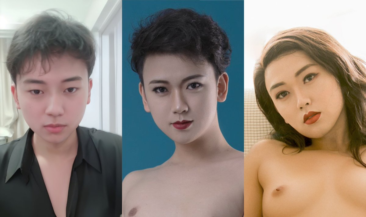 YQ Yingqi captivating shemale wearing hosiery