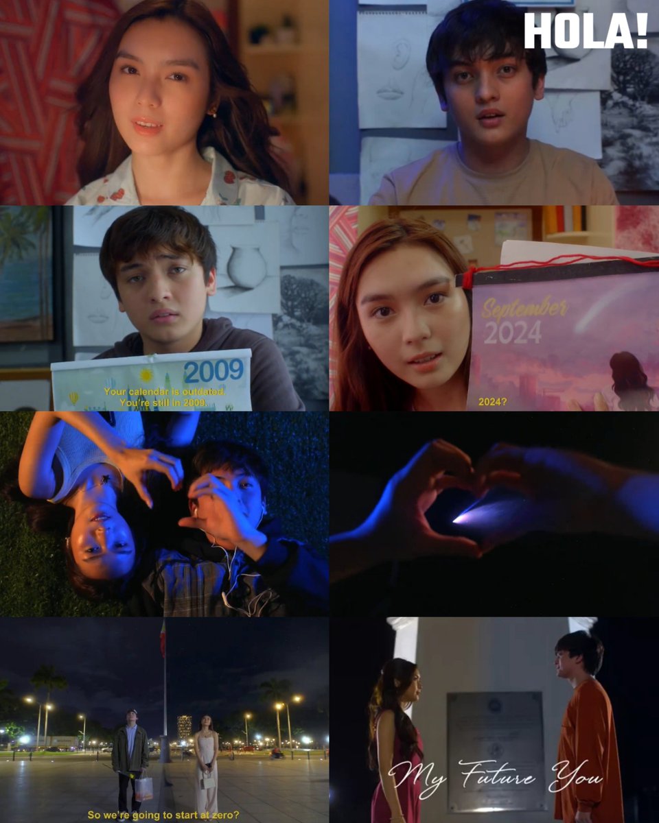 holaphofficial's tweet photo. Willing ka bang baguhin ang  past niya para maayos ang  future ninyo? 🌟✨

LOOK: Inilabas na ng Regal Films ang teaser para sa inaabangang fantasy-romance film na pagbibidahan nina Francine Diaz at Seth Fedelin, ang "My Future You". https://t.co/4hwPi1hAVT