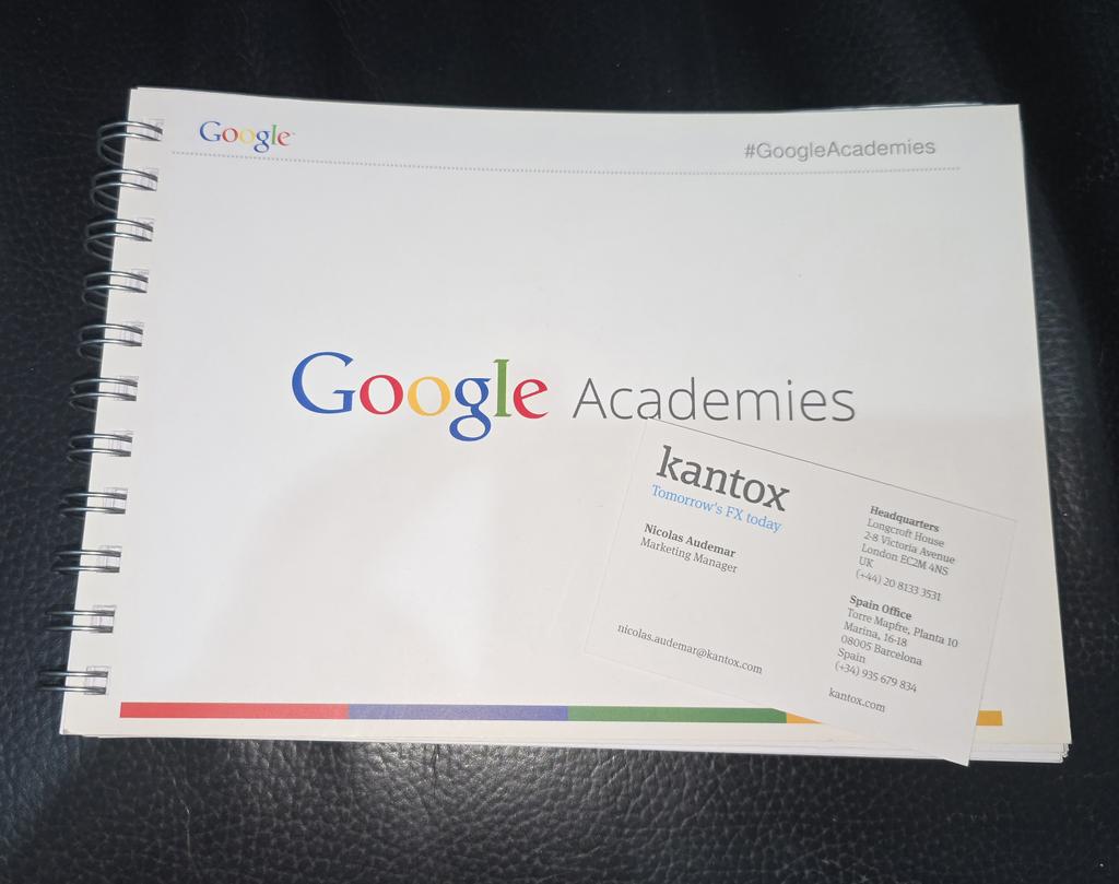 nicoseosem's tweet image. Tesoros del pasado:
justo antes de renovar mi certificación #GoogleAds (antiguamente #GoogleAdwords), participé en algunas sesiones de #GoogleAcademies mientras impulsaba el crecimiento del SAAS B2B de intercambio de divisas en @kantox